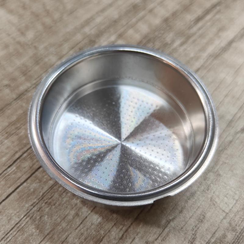Stainless Steel Coffee Powder Bowl Filter: Single/Double 51, 58 & 53 Blind Bowl Options