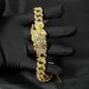Hip Hop Hipster Diamond Bracelet Cuban Chain Full Diamond Chain Jewelry