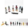 High-quality Pvc Material 2.5-4.5 Inch Toilet Man Vs Surveillance Man Action Figure Model Collectible