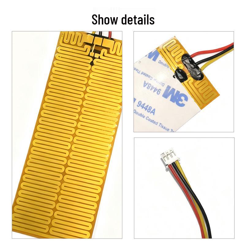 Custom USB-Controlled Magnetic Silicone Heating Pad for Mobile Charging