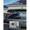 Car Windshield Cleaner, 4 Reusable Washable Microfiber Pads And Extendable Handle Car Windshield Wiper Kit  WSLIHV