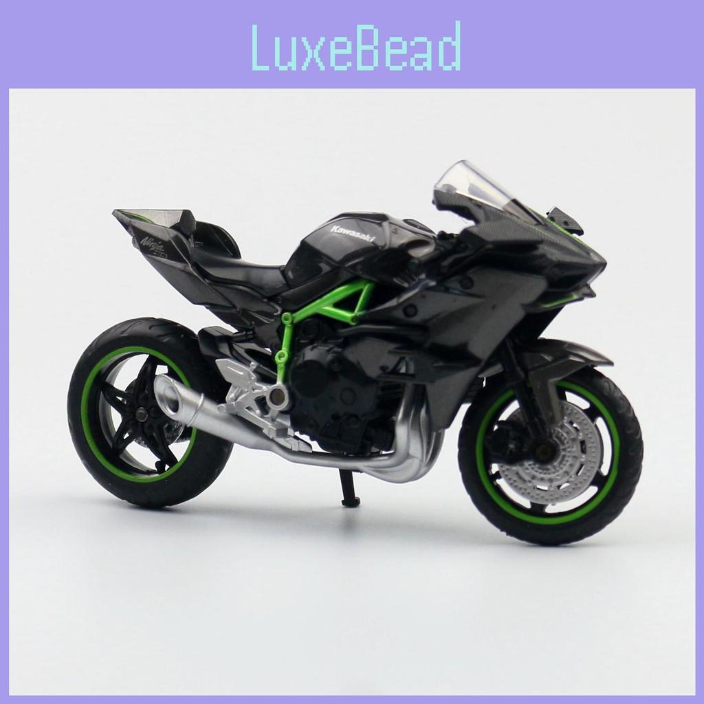 Alloy Kawasaki Simulation Ninja Motorcycle Model Toy For Play Display And