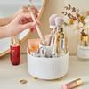 Makeup Storage Box Eyebrow Pencil Makeup Brush Storage Stand Rotating Pen Holder 360 Degree Desktop Cosmetics Storage Tube