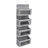 Wall-Mountable Hanging Storage Bag with Mesh Pockets for Dorms and Homes