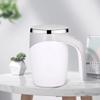 Bærbar automatisk blandekopp Elektrisk roterende krus i rustfritt stål Lazy Milk Shake Roterende magnetisk krus Vannkopper Kaffekopp