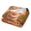 F-Frida K-Kahlo Fleece Throw Blanket  Blankets for Sofa Car Lightweight Thin Bedroom Quilt,