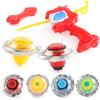 Alloy Childrens Colorful Spinning Tops Set With Hand Grip And Launcher For Play Competitive