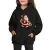Sweatshirts For Teen Girls Hoodies Long Sleeve Drawstring Pullover Cute Printed Oversized Hoodie Christmas