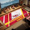 Kansas City Chiefs Color Mouse Pad Large Gaming Table Cushion Non-slip Laptop Tablet Big Mousepad XXL Mat Mini PC Playmat With Lock edge