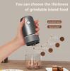 2024 New Electric Coffee Bean Grinder Ceramic Grinding Core Wireless Adjustable Automatic Electric Coffee Grinder Handheld Home