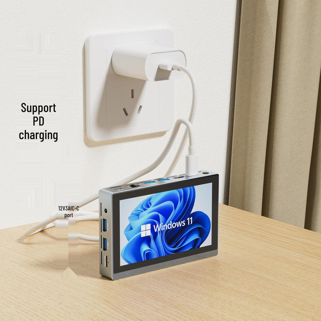 Hi Gaole 5.5" Mini PC: 16+512GB Gaming & Office Handheld Tablet