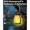 Solar Lantern Outdoor Lights, Dancing Flame Solar Lantern Outdoor Lights, Hemp Rope Hanging Flame Lamp, for Camping Pathway Garden Yard Decoror