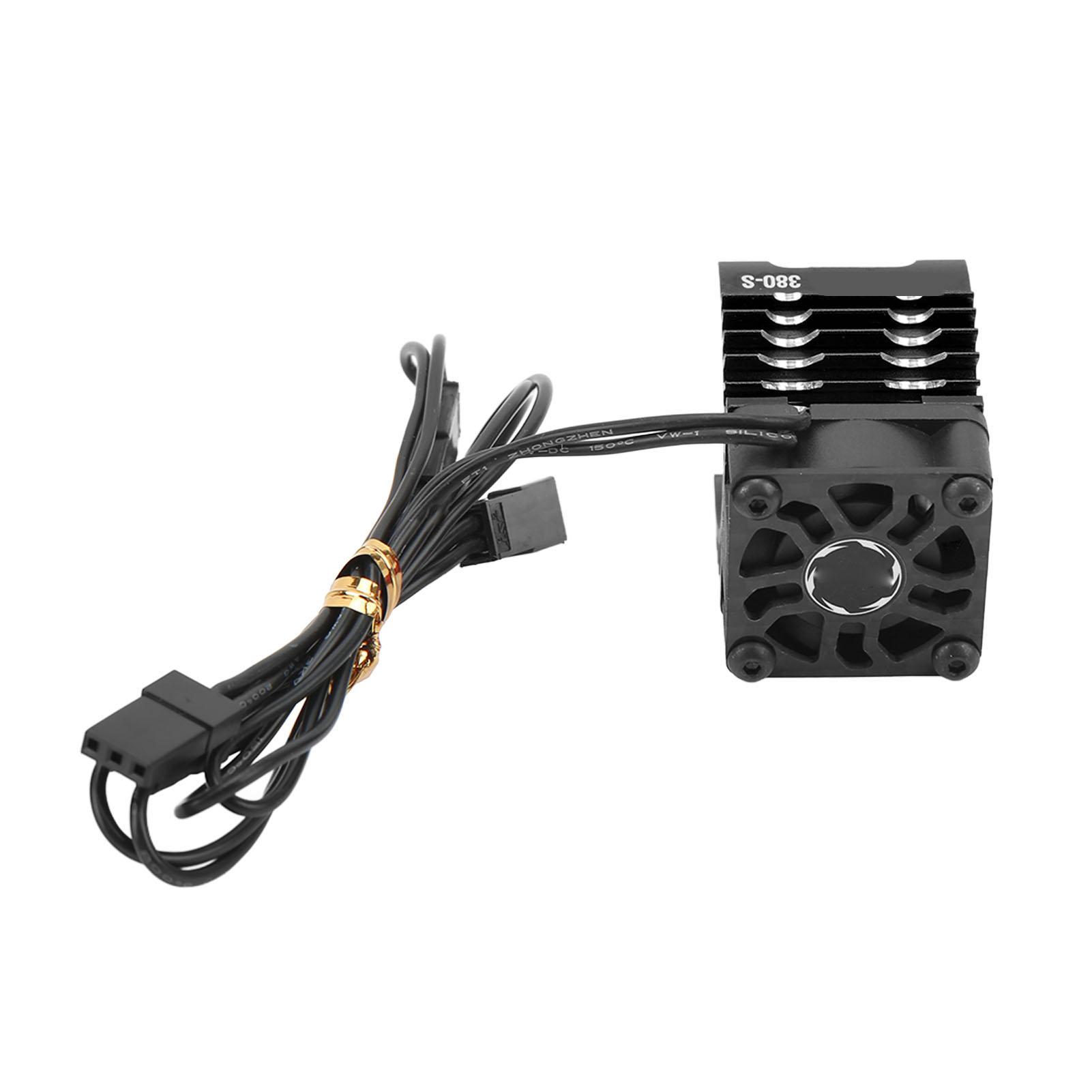 

Радиоуправляемый двигатель Одинарный охлаждающий вентилятор Радиатор Алюминиевый сплав 32000 об/мин Радиоуправляемый радиатор для 28мм 29мм 380