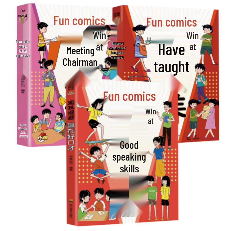 Children s EQ & Communication Comic Books - 3-Book Set