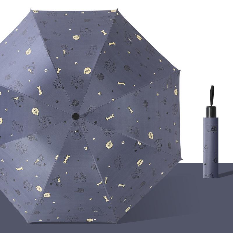 Sunshade Umbrella Cats,dogs,parrots,cute Pets,umbrellas UV Sunscreen Folding Umbrella Portable Outdoor Travel Tools
