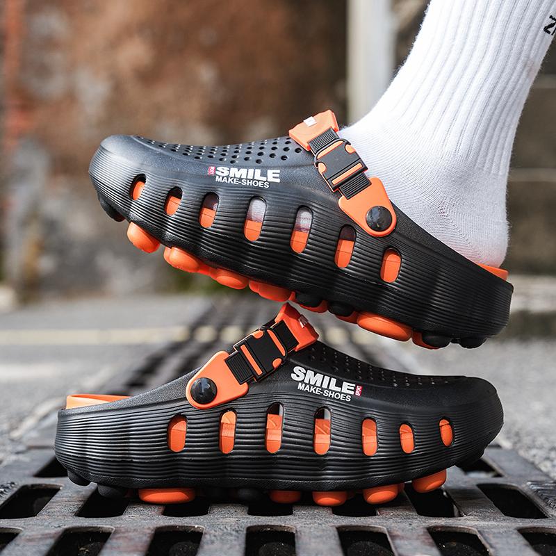Sommer Männer Sandalen Strand Hausschuhe Mode Outdoor Hausschuhe Casual Strand Wasser Sport Schuhe Atmungsaktive Hohl Flip-Flops Günstige Männliche Aqua Sneaker