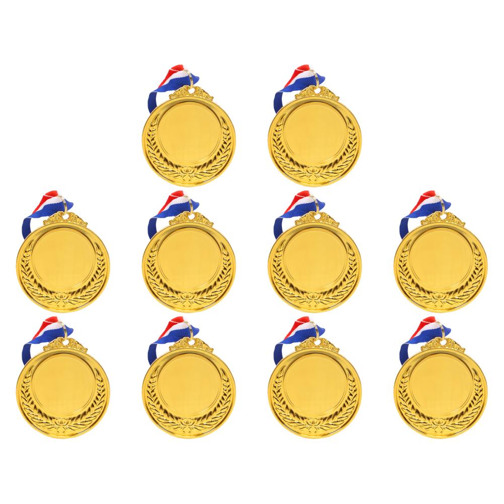 10/20Pcs Medal Award Medals Gold Silver Bronze Prizes Award Medal Competitions Prizes for Souvenir Gift Outdoor Sport Kids Toys