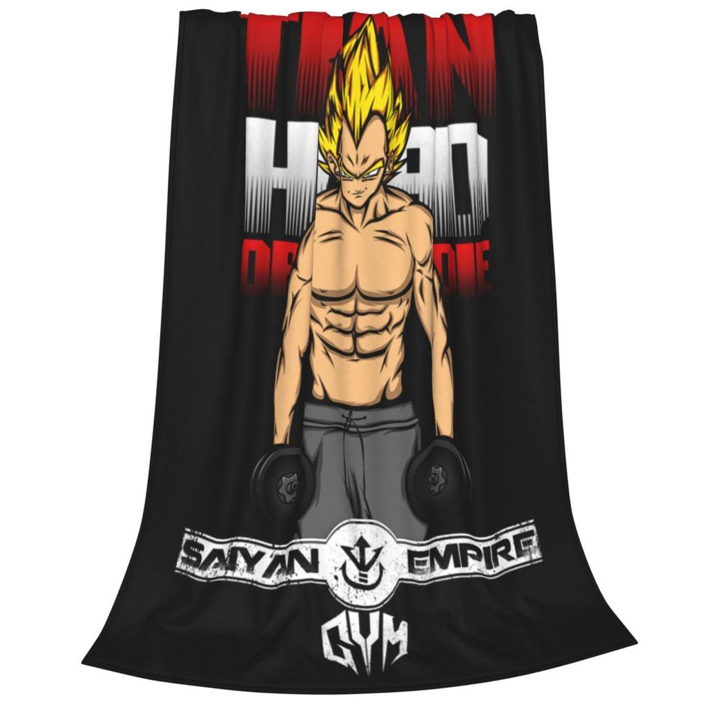Gohan Blanket Dragon Ball Z Goku Vegeta DBZ Wool Awesome Warm Throw Blankets for Coverlet Spring Autumn