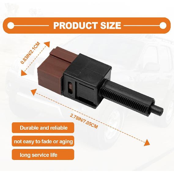 Brake Light Switch, Cruise Control Cutout Switch, Stop Lamp Stoplight Switch Assembly Compatible With Nissan Altima 350Z Sentra Rogue, For Infiniti