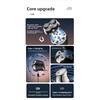 Magnetic Suction Razor Head Gadget - Fully Washable, Digital Display, Electric Shaving Kit