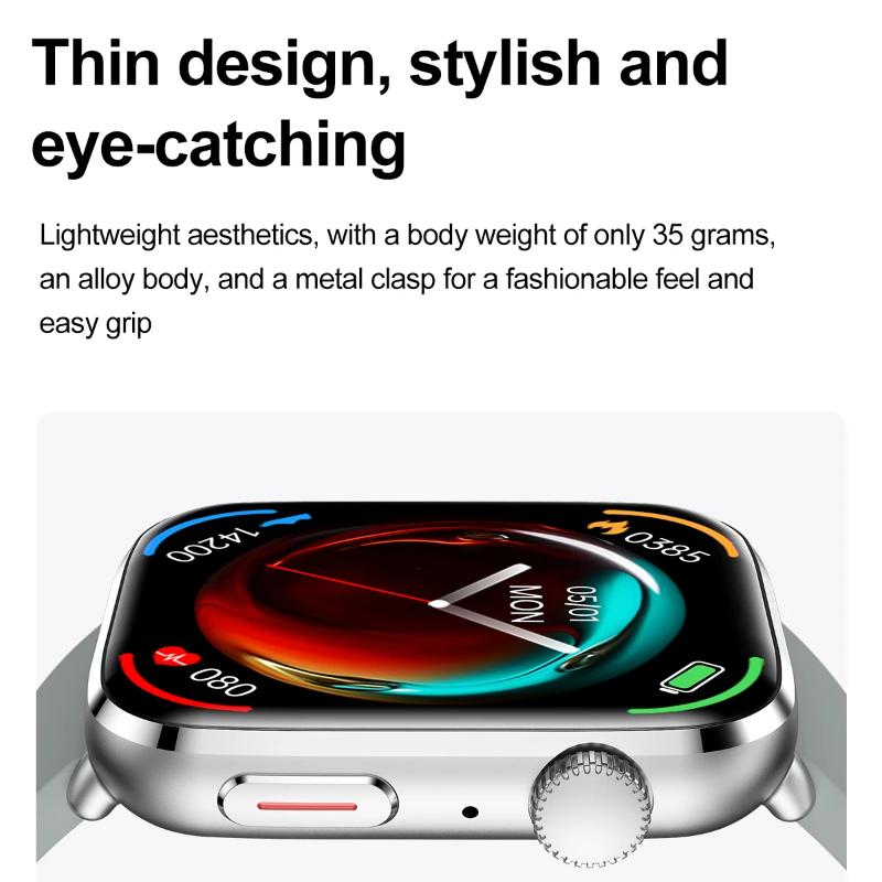 2025 New NFC Bluetooth Call Smat Watch Men 1.85" AMOLED Screen Blood Pressure Heart Rate Female Health Waterproof Smarwatches Ladies