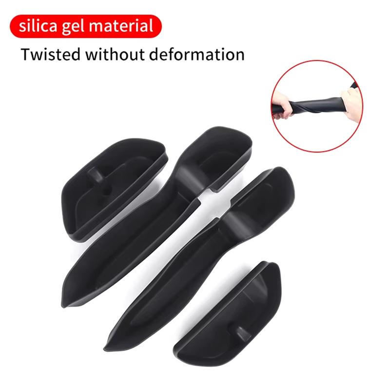 

Car Door Storage Slots Silica Gel Pad For Toyota Land Cruiser 250 Prado Lc250 2024 2025 Car Door Storage Box-A87Q чорний