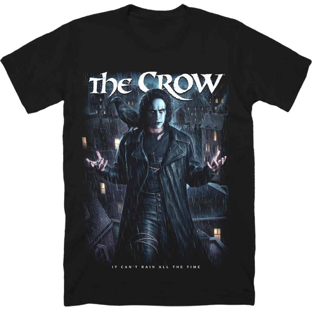 The Crow Eric Draven s Cult Classic Superhero Horror Movie Graphic T Shirt Streetwear Cotton Oversized Tee for Fans XL