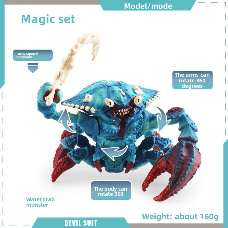 West Mythology Creatures Pvc Octopus Monster Shadow Wolf Statue Collection With Dynamic Figures For Display And Gift