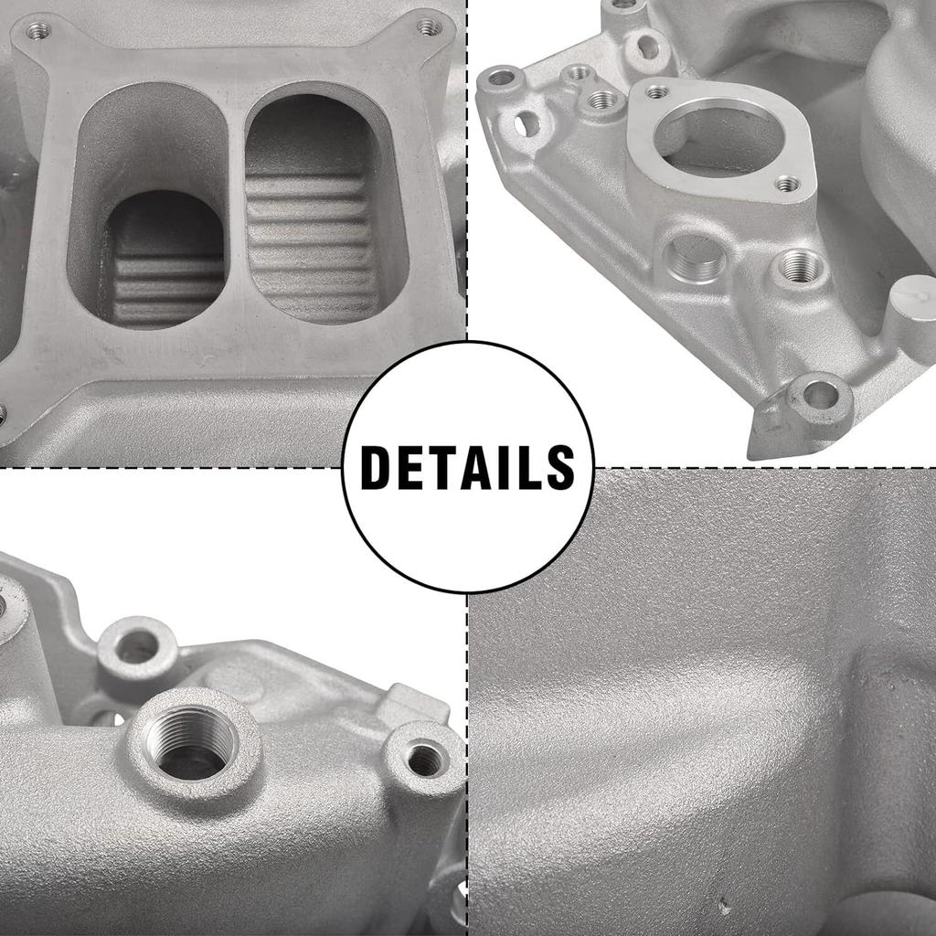 318 340 360 Luftspalt Ansaugkrümmer für Chrysler Dodge Challenger 318 360 5.2L Small Block