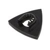 Sanding Pad For Polishing And Grinding Black PU Pad Triangular 1pc