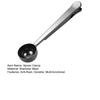 2-in-1 Löffel und Beutelclip, Messlöffel aus Edelstahl, Multifunktionaler Pulverversiegler für Milchkaffee, Luftdichter Clip
