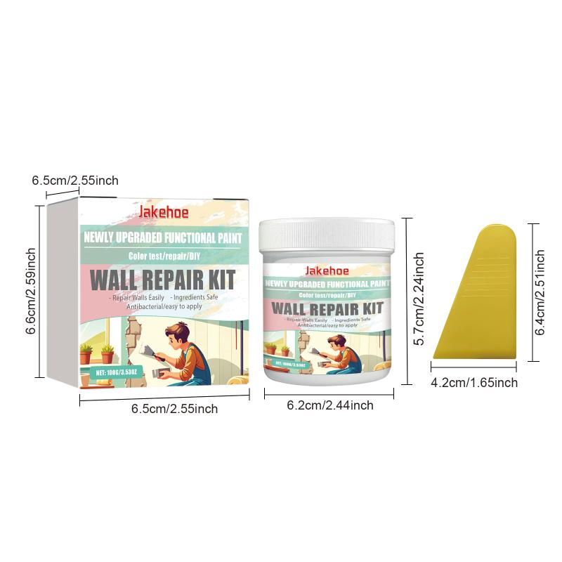 Wall Crack Filler Repair Paste Kit for Home Stains Anti Mold Graffiti Blocker Quick Maintenance DIY Indoor Solution