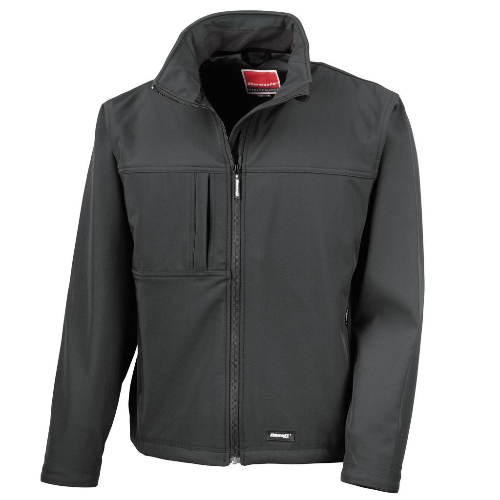 Result Mens Softshell Premium 3 Layer Performance Jacket (Waterproof, Windproof & Breathable)