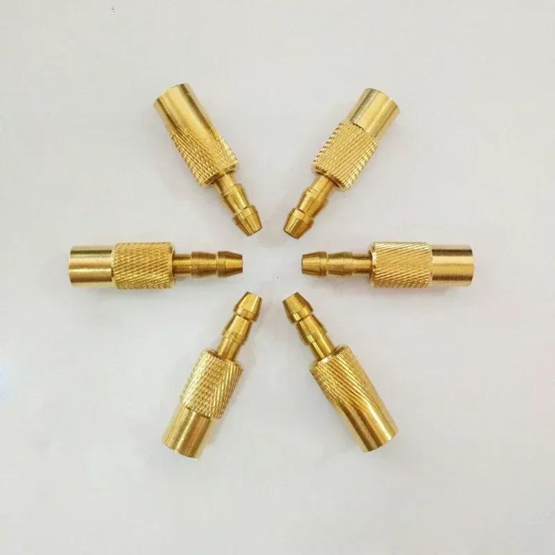 Auto Air Pump Chuck Clip Portable Brass Inflatable Clamp Connector Adapter Car Truck Tyre Tire Inflator Valve Connector Tools