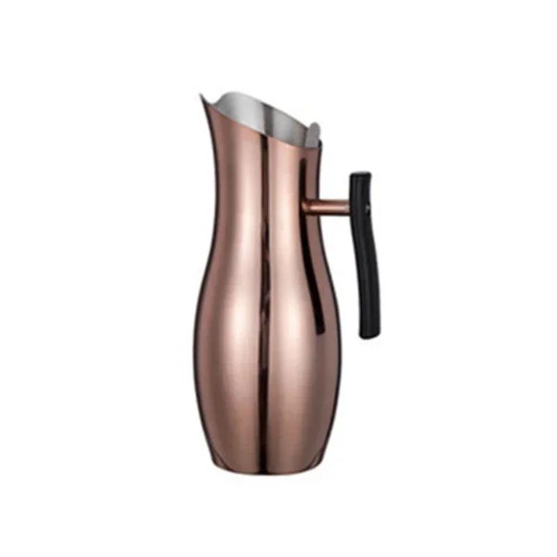 Restaurace Hotel zesílená nerezová konvice na studenou vodu hotelová prodejna horkých hrnců velkokapacitní džusový hrnec pivo nádoba na červené víno