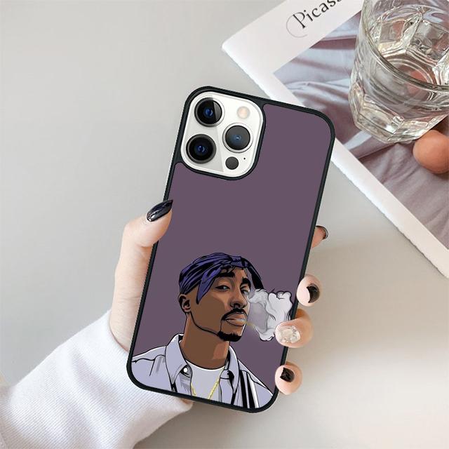 

Tupac 2pac Phone Case Cover For iPhone 17 Air 16 15 14 13 11 12 Pro Max Max Plus Back Cover iPhone 13pro max