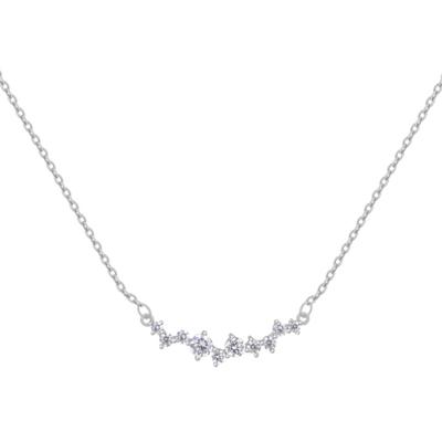 [Handmade/Star/Wind/92.5 Silver] Dew, Sunset, and Rainbow 92.5 Silver Necklace