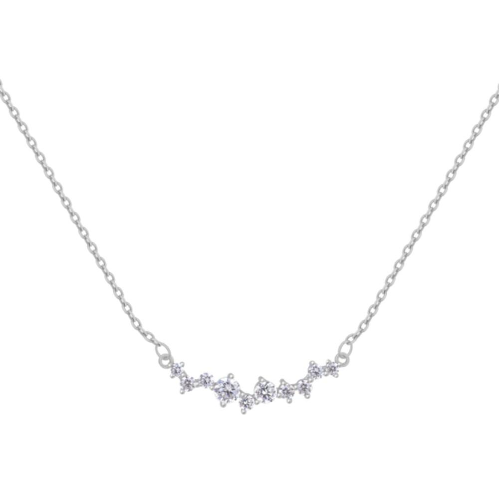 [Handmade/Star/Wind/92.5 Silver] Dew, Sunset, and Rainbow 92.5 Silver Necklace