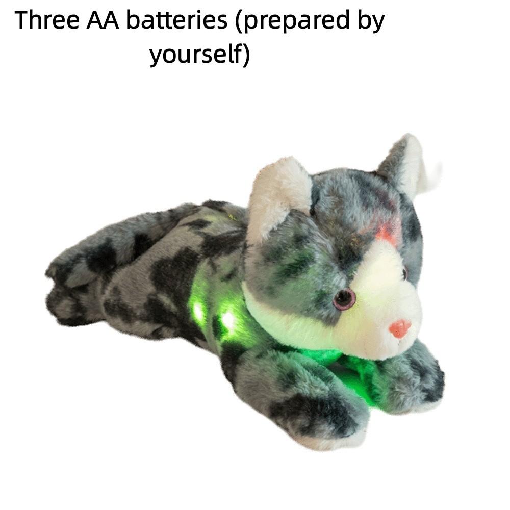 LED Glowing Stuffed Doll Colorful Light Light Up Toy Cute LED Plush Daily Companion