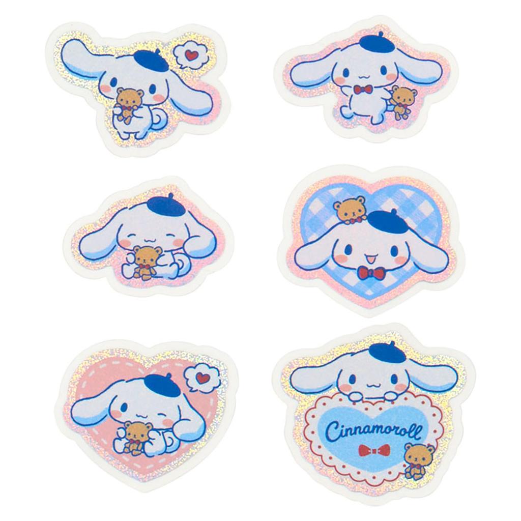 Sanrio Cinnamoroll Sticker Set with Kumamon Suitable for Ages 3 and Up 164534