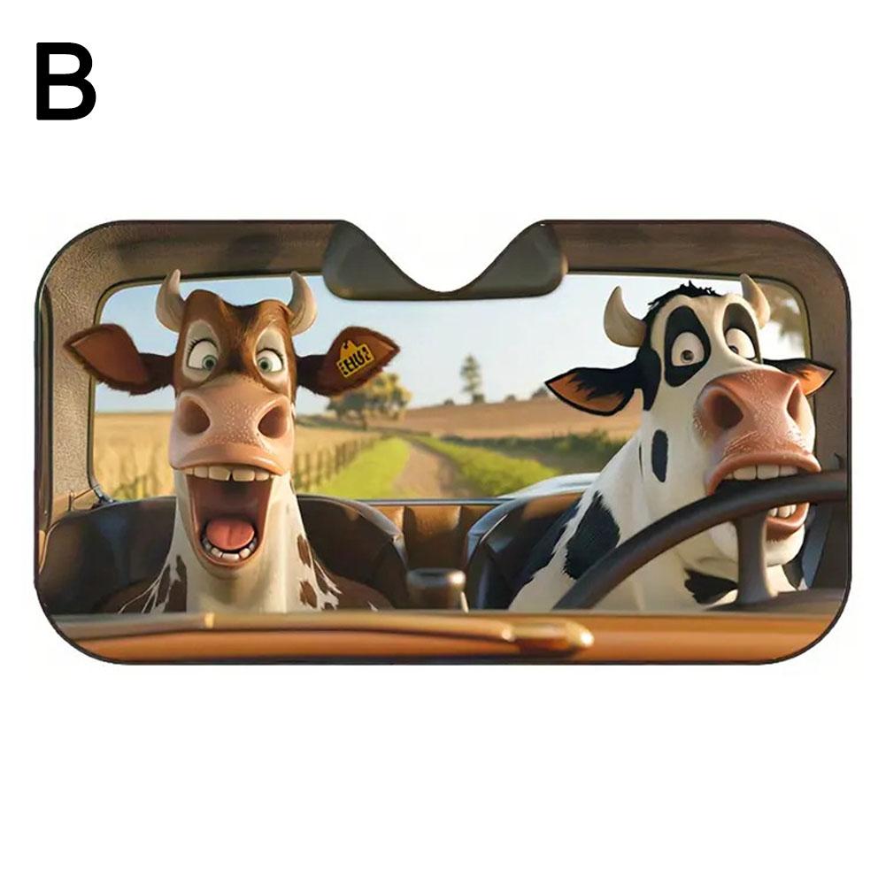 

Car Sun Shade Windshield Bengal Cat Driver, Shocked Funny Cat Car Front Window Sunshades Cover, Keep Vehicle Cool UV
