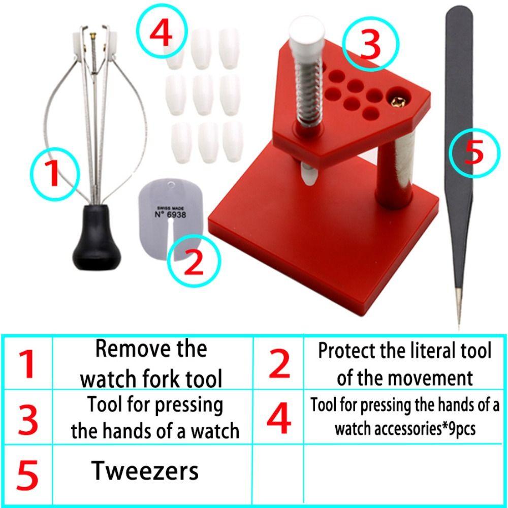 Professional Watch Hand Needle Remover Presser Watch Repair Tools Wristwatch Plunger Puller