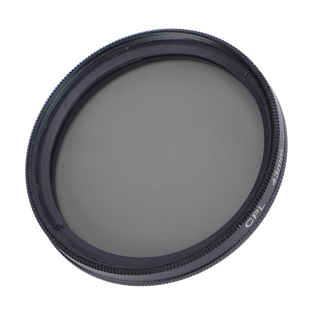Circular Polarizing Lens Filter CPL Polarizer Neutral Protective for Camera Polarization 46mm
