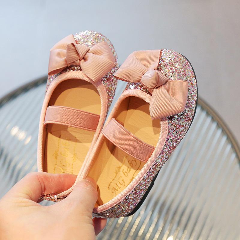 Princess Style Kids Girls Little Leather Shoes Fashion Casual Children Single Daily Shoes 21