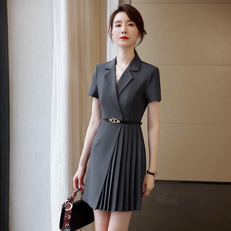 Women's Professional Pleated Dress