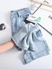 Leichter und kühler Tencel-Denim: Damen Sommer Dünne Weite Hosen 589