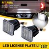 2Set LED License White Plate For Lights 2017 2016 2018   TOYOTA  Tac