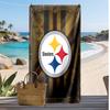 Asciugamano da Spiaggia Stampa Pittsburgh Steelers Morbido Portatile Asciugatura Rapida?Asciugamano Asciutto Per Piscina Vacanza Estiva Sport all'Aperto