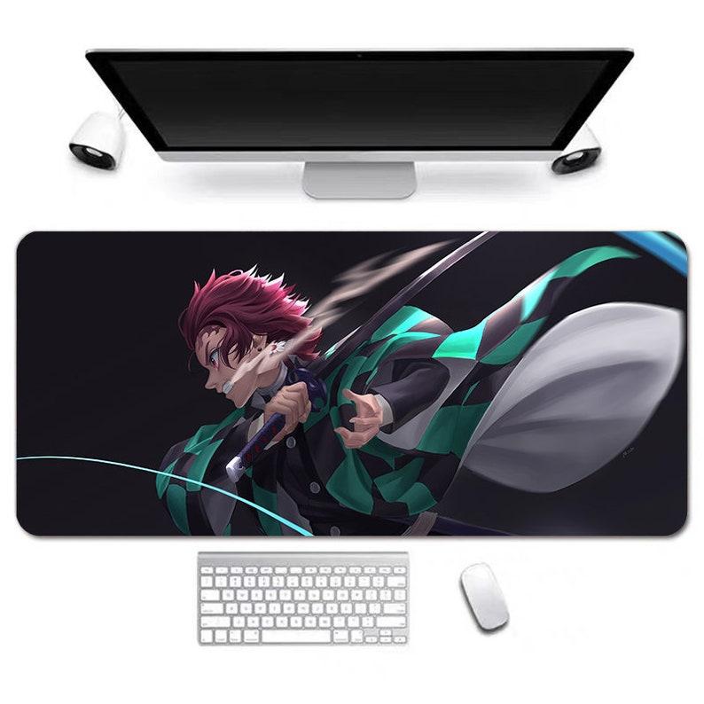 Demon Slayer Anime Mouse Pad PC Gamer gaming Accessory 40*90cm Office Carpet Large Desk Mat XXL Keyboard pad MousePad table mat