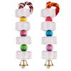 Parrot & Bird Chew Toy, Beak-Grinding Stone, Flower String for Hamsters & Squirrels